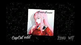 Zero Two AMV | CapCut edit | until I found you