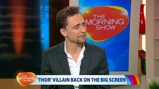 Tom Hiddleston on The Morning Show Oct 8, 2013
