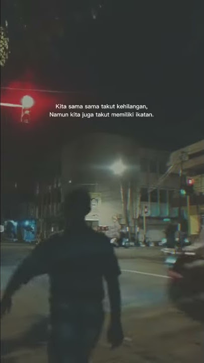 Story takut kehilangan