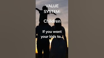 Core Values: Children #shorts #values #subscribe