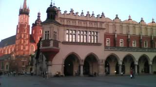 place principale de Cracovie en pologne