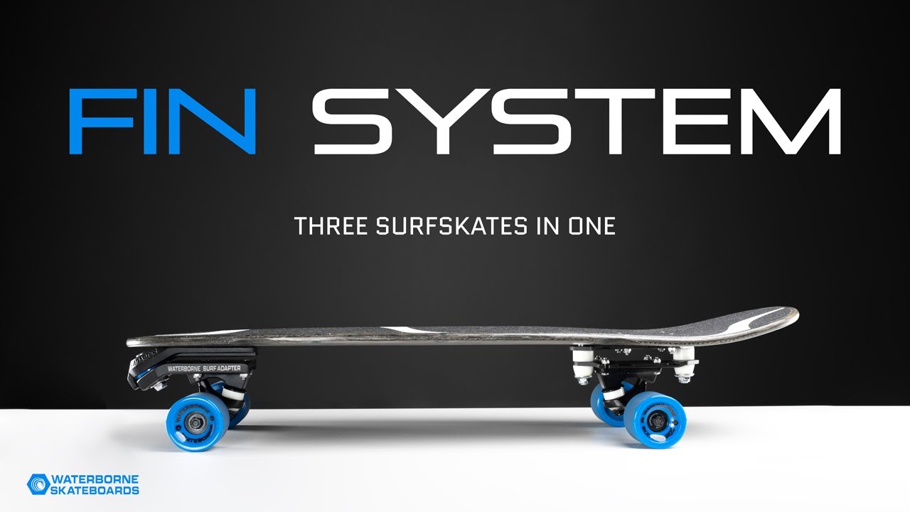 Surf and Rail Adapter FIN System™ – Waterborne Skateboards