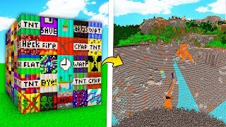 NOWE EPICKIE TNT I NAJWIĘKSZY WYBUCH W HISTORII W MINECRAFT! || GPLAY & LUMI