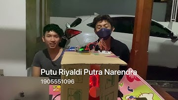 Final Project IOT Pengering Sepatu Otomatis Berbasis Arduino Uni