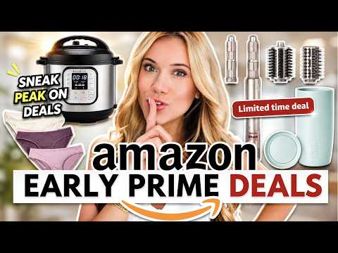 *SNEAK PEAK* Amazon EARLY Prime Day Deals Happening NOW!!