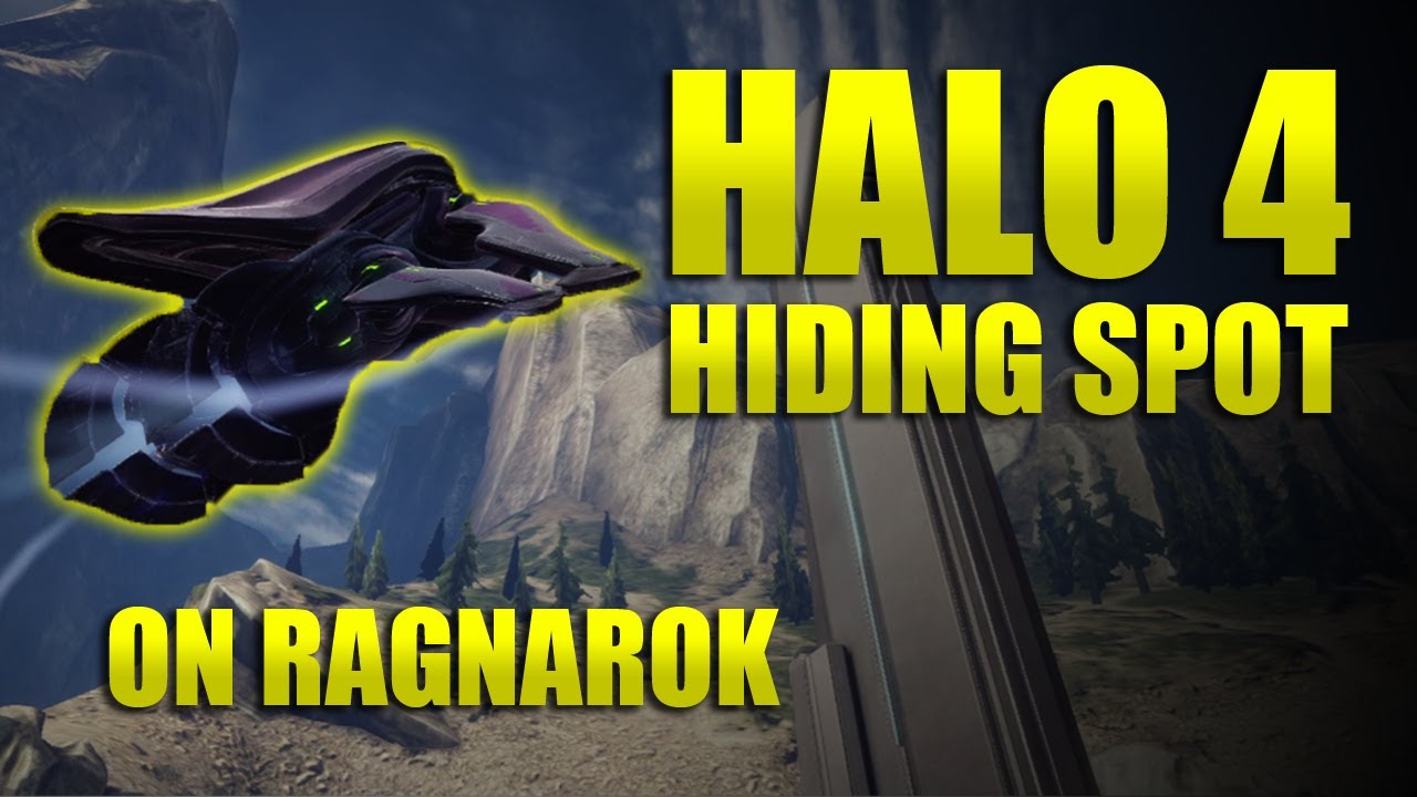 Halo Ragnarok Halo 4 - secret / hiding spot - best yet! - INSIDE Ragnarok tower ...
