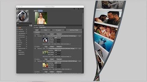 MoGraph Multishader film Strip Making in Cinema 4D Tutorial