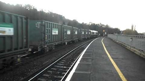 Freightliner Class 66 Number 66952 Passing Bath Spa Working 4V60 With A 2 Tone