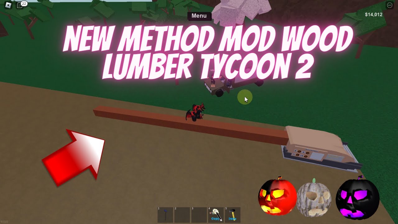NEW METHOD MOD WOOD !! LUMBER TYCOON 2 YouTube