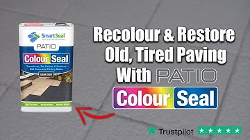 Colour Old Patio Slabs with 