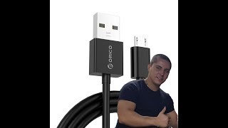 Распаковка кабеля MicroUSB ORICO