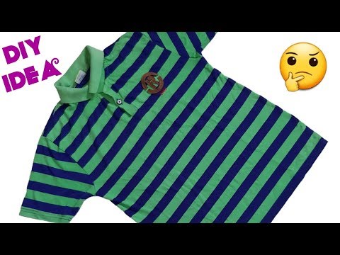 New Idea // Transformation Idea From old T-shirt // Diy Idea // by Simple cutting