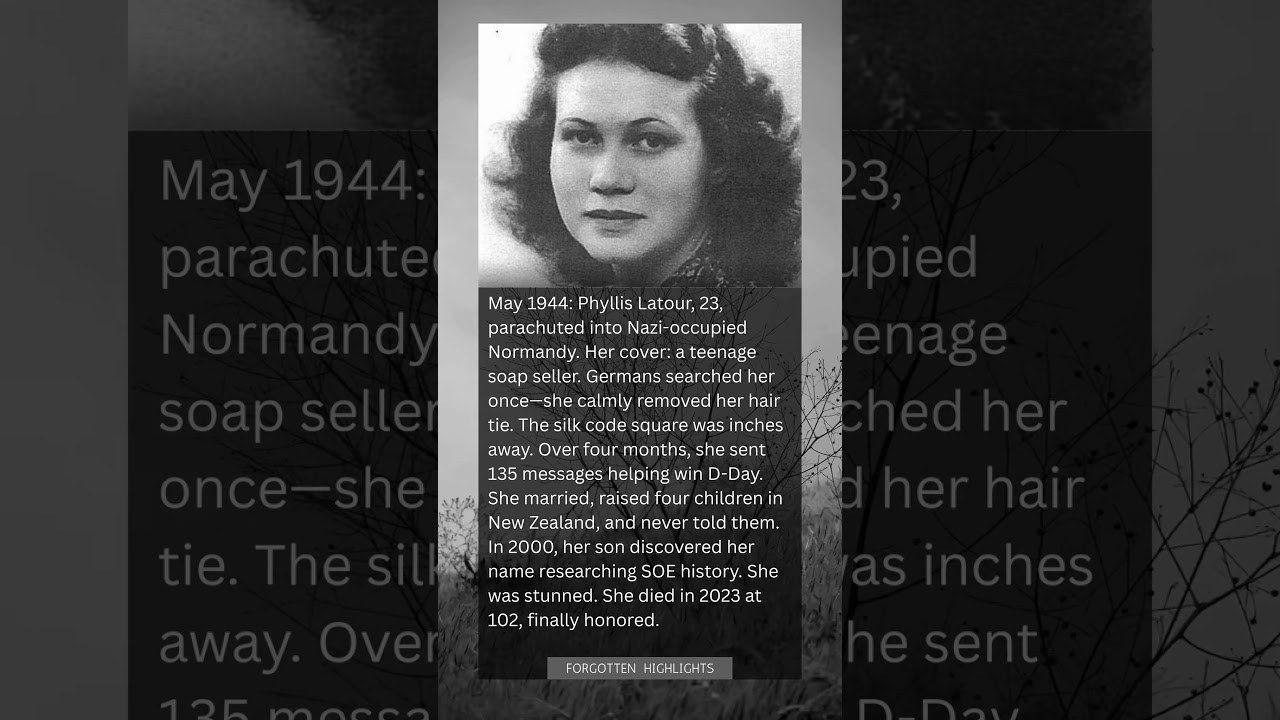 She Parachuted Into Nazi France at 23, Sent 135 Coded Messages—Her Kids Didn't Know Until 2000