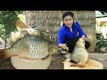 Countryside life TV: Mommy in countryside cook big fish / 3 simple recipe with big fish