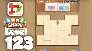 Sand Shape level 123 Walkthrough Solution