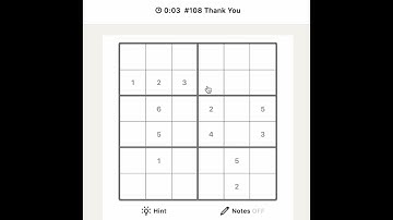 LinkedIn Sudoku Puzzle #108 Today