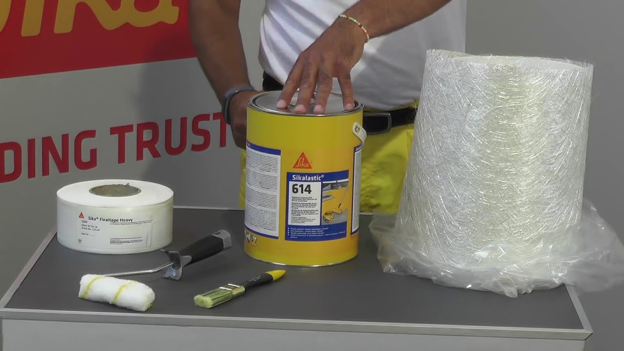 Impermeabiliza o Com Membrana L quida Sikalastic 614 Refor ado 