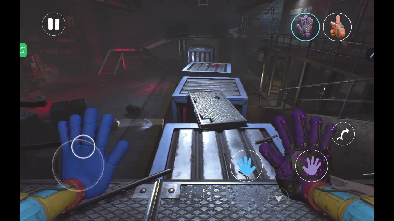 Playing poppy playtime chapter 4 (part one sryy for lag) 