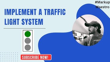 React Traffic Light Component | Build a Traffic Light with React Hooks