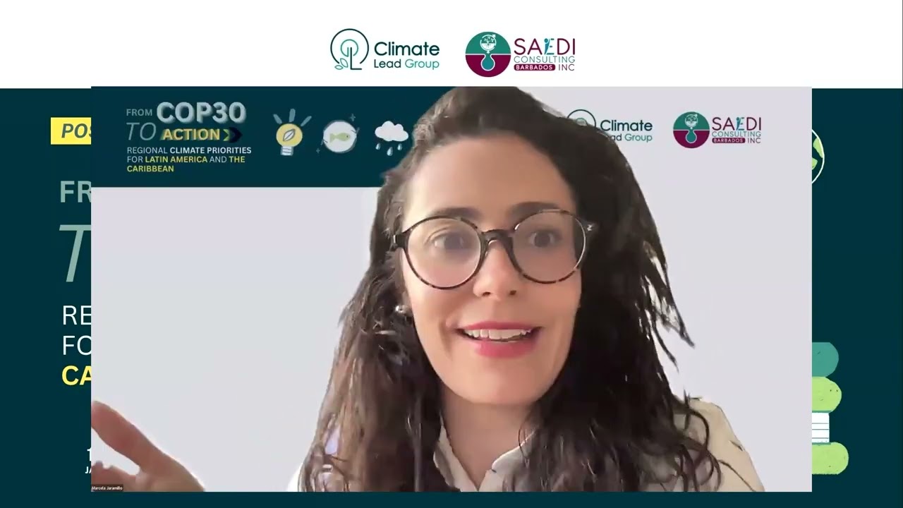 Reflexiones de la COP30 y su implicación para la acción climática en América Latina y el Caribe