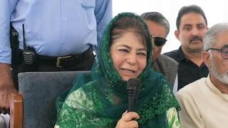 Mehbooba Mufti apologises after backlash over Jantar Mantar pellet remark