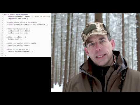 CoreJava  - Delegation versus Vererbung in grafischen Oberflächen (GUI) - german - 4k