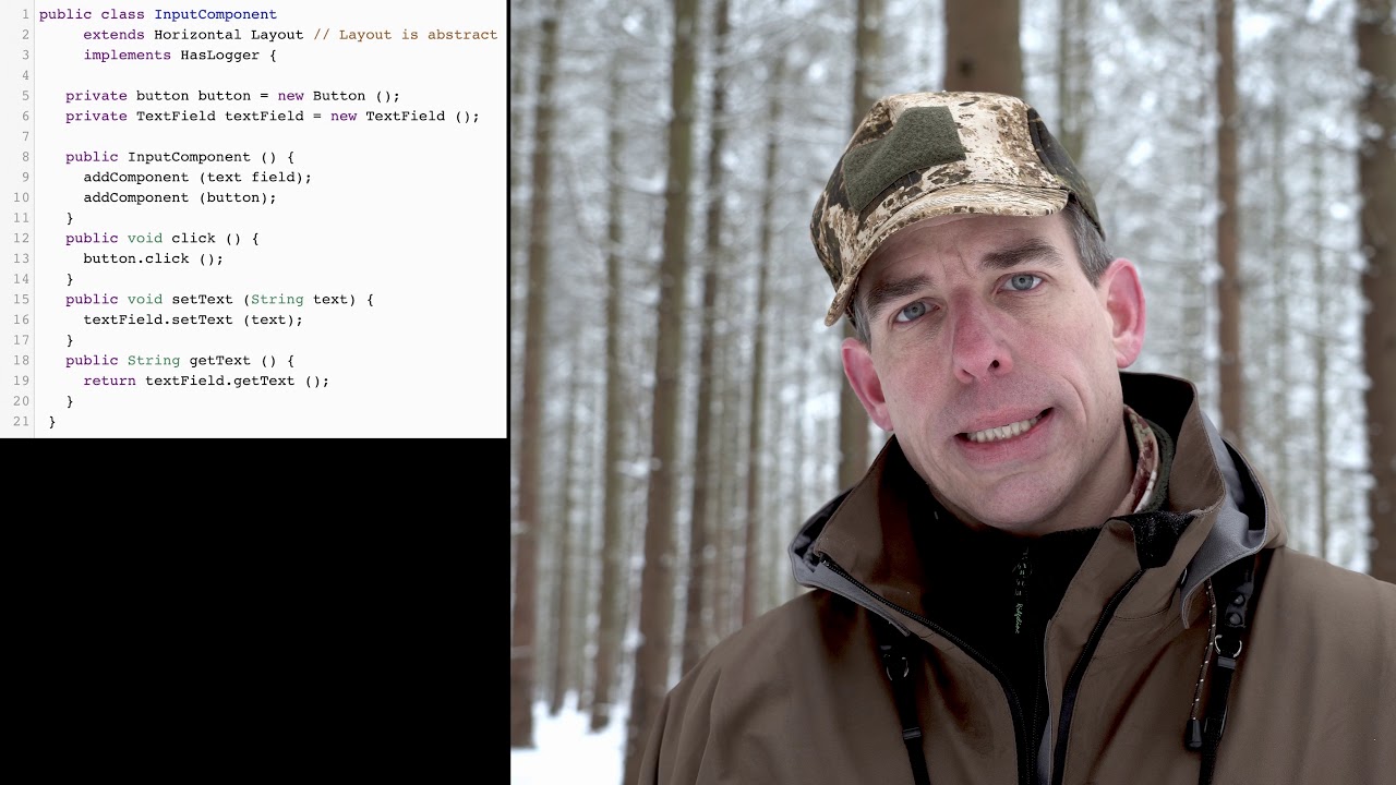 CoreJava  - Delegation versus Vererbung in grafischen Oberflächen (GUI) - german - 4k