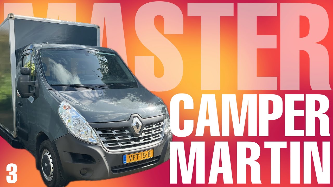 Master camper Martin - deel 3 - zelfbouw camper