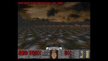 Doom Nuts.wad fast speedrun 45sec in vanilla