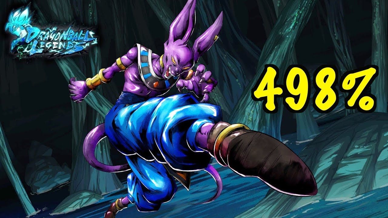 EX BEERUS 498% SHOWCASE | DRAGON BALL LEGENDS