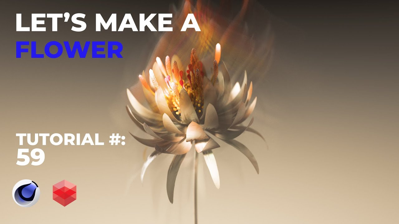 How to create a flower - YouTube