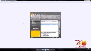 Ample Blaze How to Reset Nav pane using outlook 2010