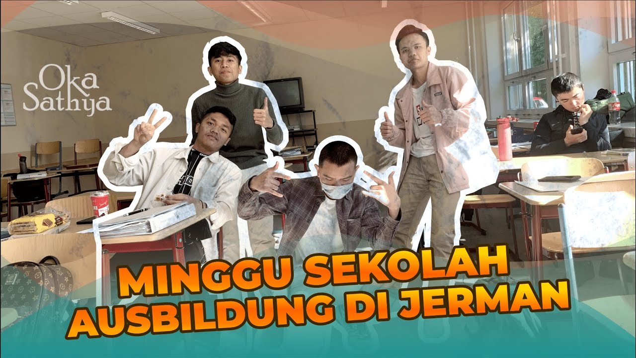Suasana Sekolah Di Jerman | Ausbildung In Germany #VLOG20