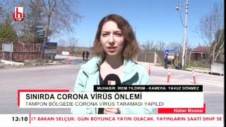 Yunanistan sınırında son durumu Halk TV muhabiri İrem Yıldırım aktardı