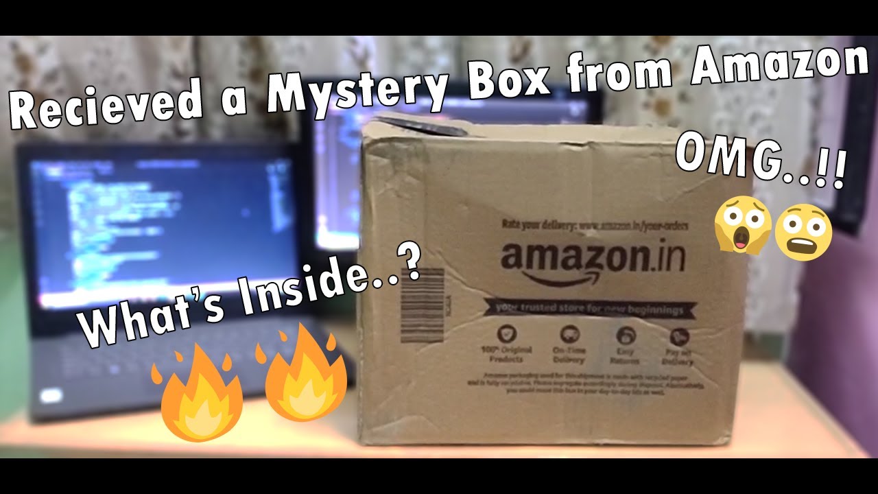 I Received a Mystery Box from Amazon What is Inside..? Such a Big Box