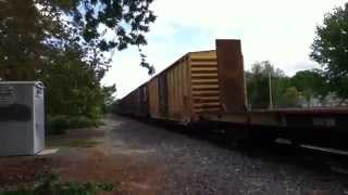 UP train and ACE train move