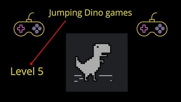 Jumping Dino Level 5  ( Pate 1 ) | #games #video