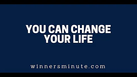 You Can Change Your Life | The Winner's Minute With Mac Hammond