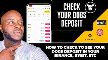 How To Check Dogs On Binance and Bybit | How To Check Your Dogs Token On Bybit #crypto #binance