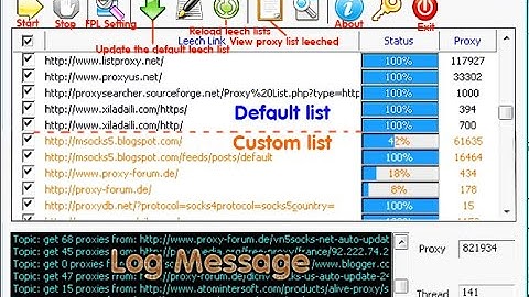 Get millions of proxies in just 5 minutes with Forum Proxy Leecher.