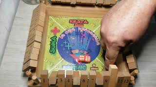 Shut the box - Cierra la caja - Canoga - 1001 Juegos de mesa antiguos y nuevos en madera