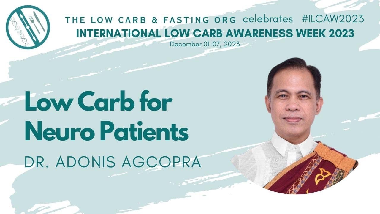 LOW CARB FOR NEURO PATIENTS | DR. ADONIS AGCOPRA - YouTube