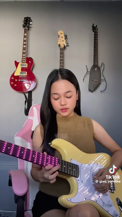 To the Bone - Pamungkas | E by: Yumi #electricguitar #tiktok #fypシ #lyrics #tothebonepamungkas #fyp