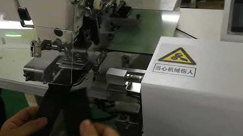 Automatic Belt Loop Attaching Sewing Machine