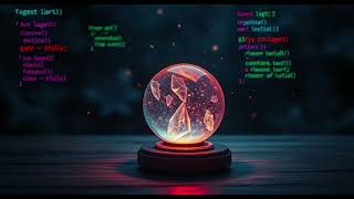 Zen Python Coding  Fortune Teller Terminal Program   ASMR Vibes