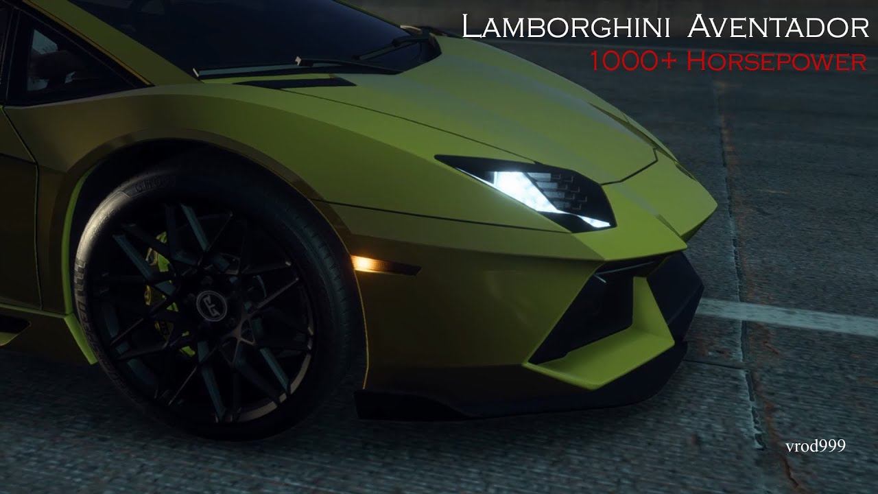 Lamborghini Aventador 1000+HP | NFS Payback PS4