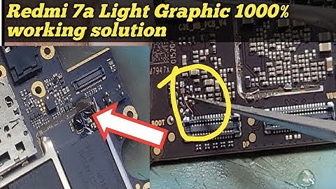 mi 7a Display Light & no Graphic Problem Fix |  good mobile solution