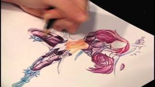 Speed Drawing - League Of Legends Katarina