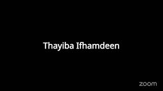 Information English Literature 4 Month Course (Day 01)- Miss Thayiba Ifhamdeen News