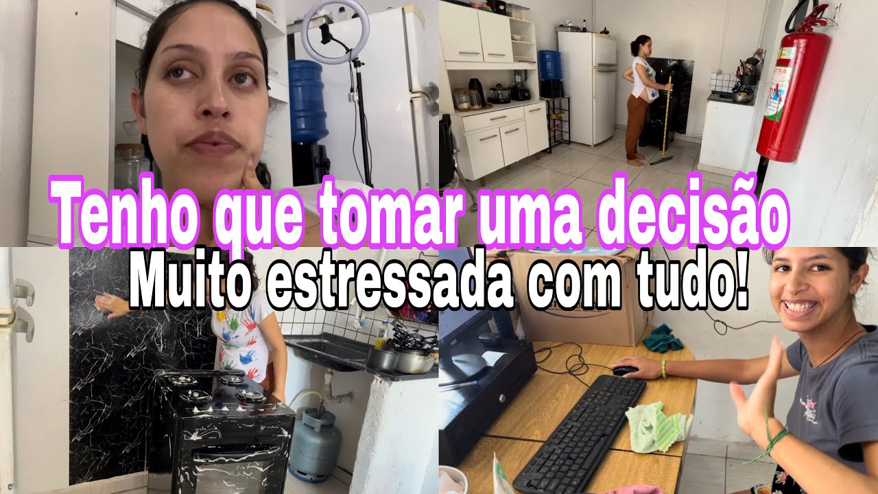 NÃO ESTOU MAIS AGUENTANDO ISSO || TIVE QUE TOMAR ESSA DECISÃO 